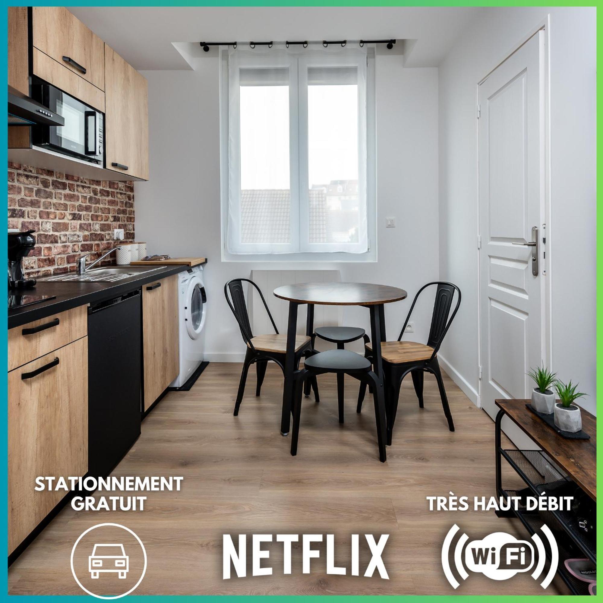 Location D'Appartements - Cosysejour - Calme Fibre Netflix Amiens Exterior foto